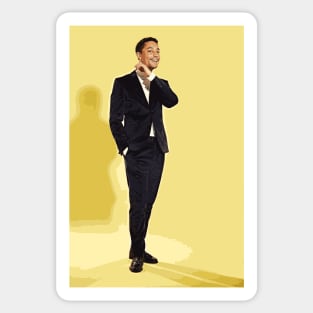 Loyle Carner painting Sticker